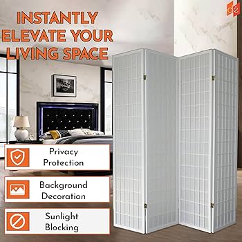 OOJIページ Amazon.com: Legacy Decor 4 Panels Room Divider - Portable
